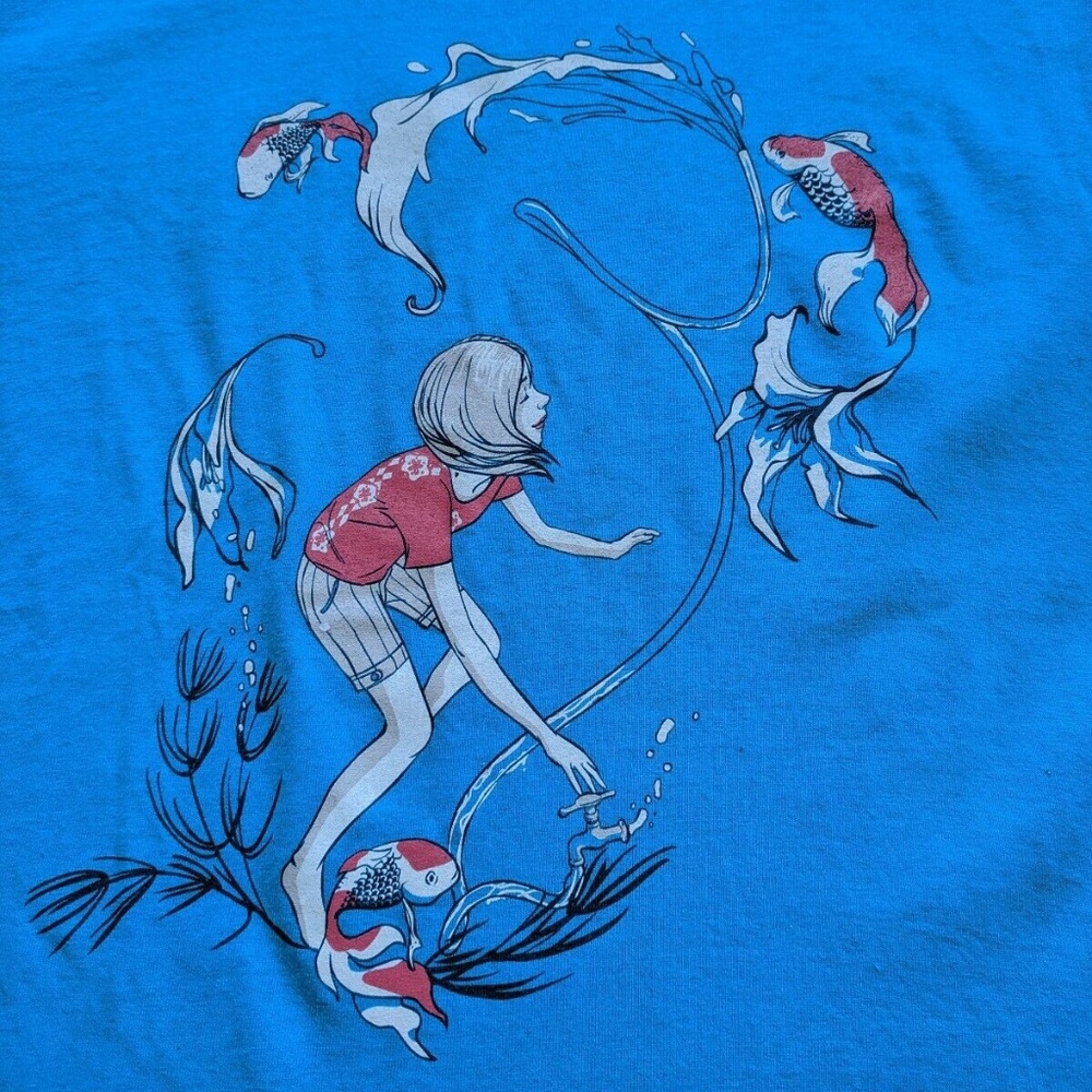 Threadless Club 12 Vintage 2006 "FISH AND WATER" T